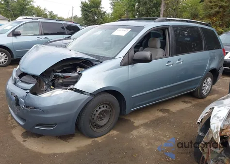 2008 Toyota Sienna Ce из США, поврежденный, VIN 5TDZK23C48S142864